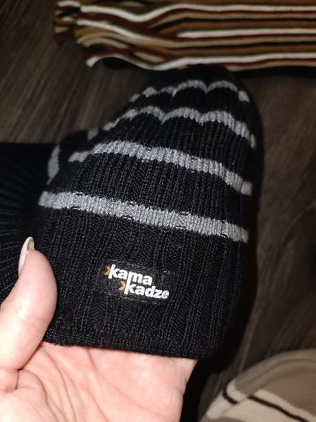 Čiapky, šály - darujem k nákupu, 128