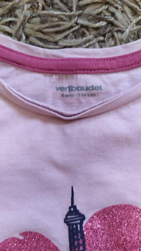 Tricko, vertbaudet,116