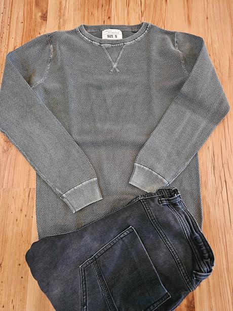 Pletená mikina, takko,s