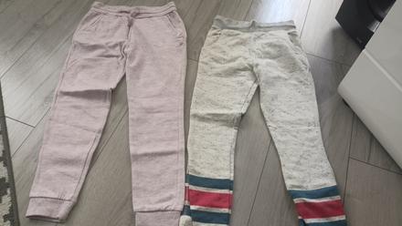 Tepláky 2ks nenosené 122/128, 122–134