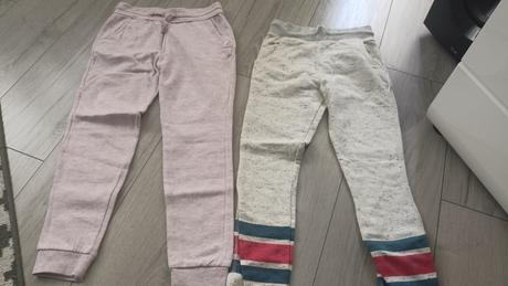 Tepláky 2ks nenosené 122/128, 122–134