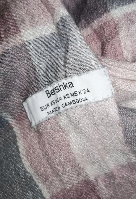 Šatka veľká bershka kašmírový, bershka