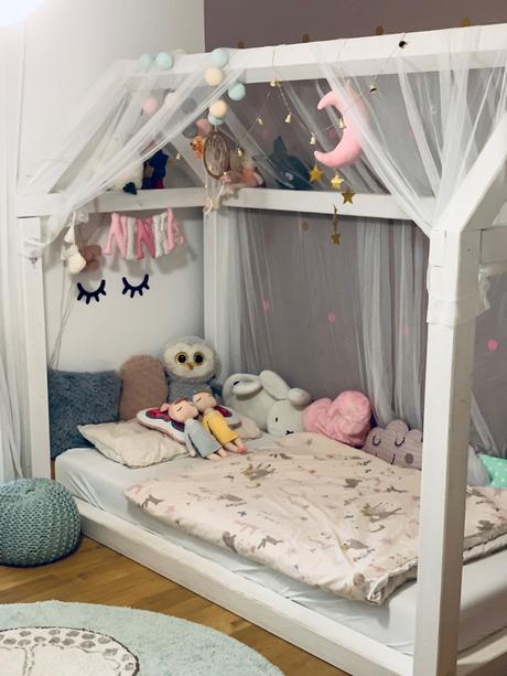 Detska postel domcek, šírka (cm): 90,dĺžka (cm): 200