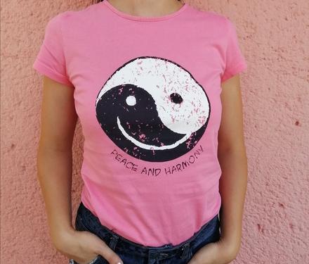 Lososové bavlnené tričko, review,s