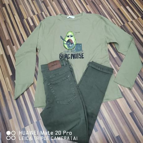 Tricko+rifle, h&m,140