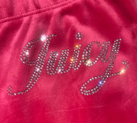 Juicy couture velúrové teplakove nohavice s/m, s