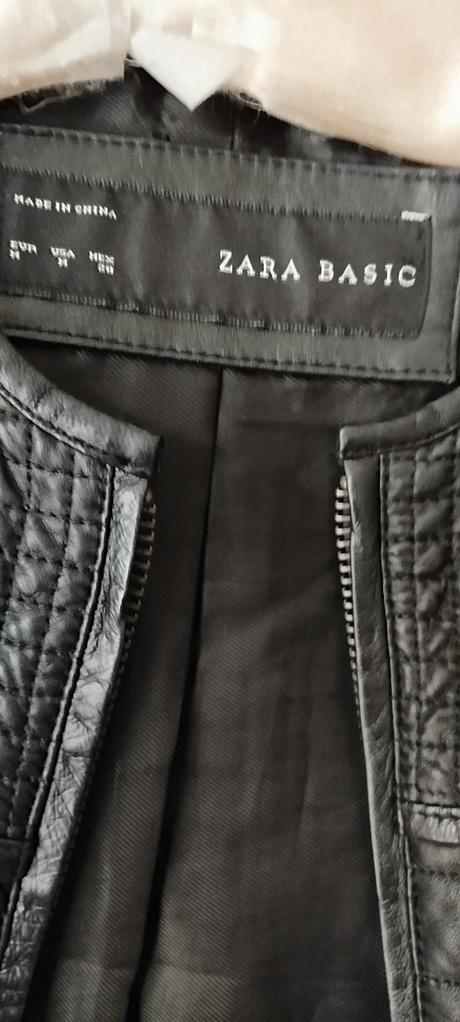 Koženka čierna zara, zara,m