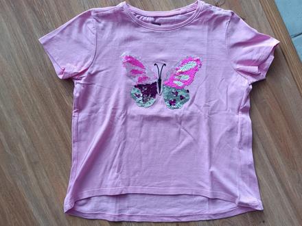 Tričko s motýľom, sinsay,134