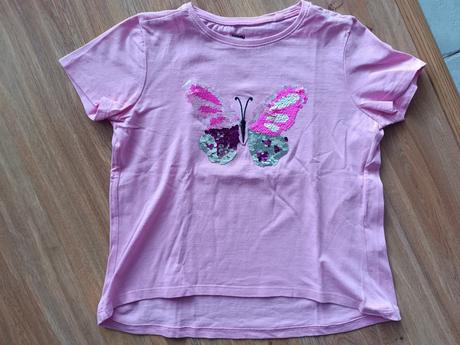 Tričko s motýľom, sinsay,134