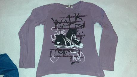 11x tričko s dlhým rukávom na 7-8 rokov pre dievča, 122–134