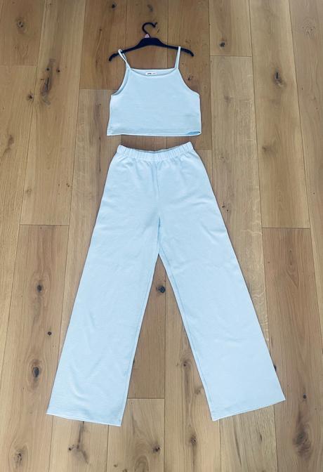 Set nohavice a top, sinsay,164