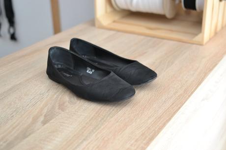 Čierne balerínky 37, 37