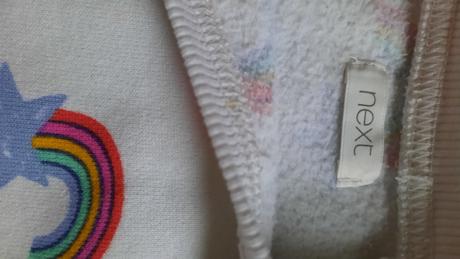 Mikina next + tričko dl.rukáv v.134, next,134