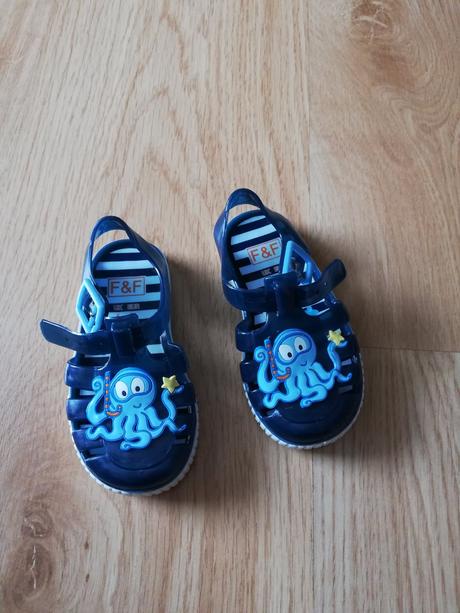 Gumené sandalky vhodné do vody, f&f,21