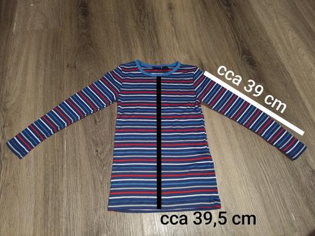 Pásikavé tričko s dlhým rukávom, lupilu,110