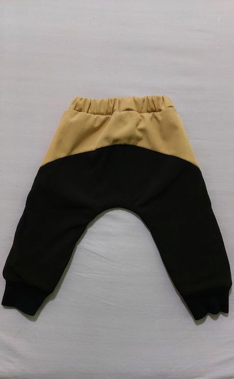 Hrubé softshellové nohavice handmade, 80