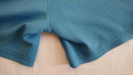 Modro sivé elastické šortky, lets go, 134-140 cm, 140