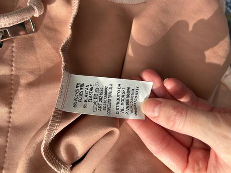 Ružová bundička - nastaviteľná,