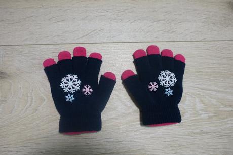 Rukavice klasické + štvrtinové, 128