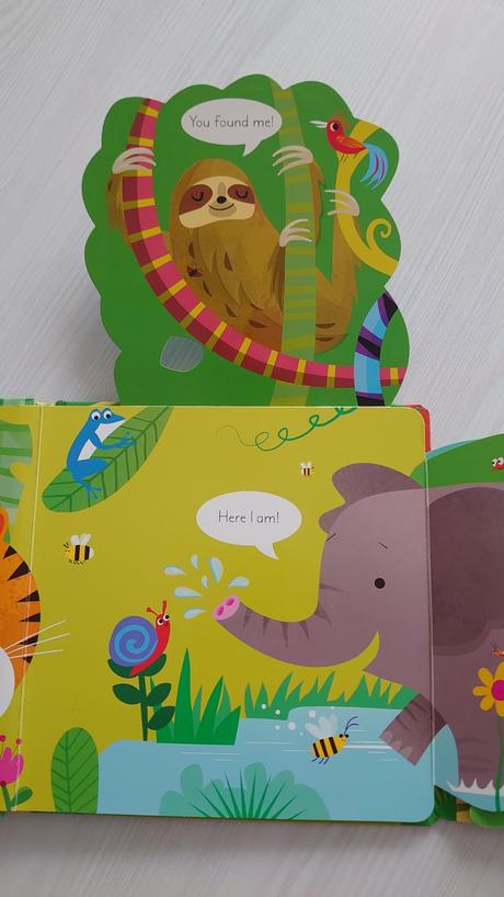 Usborne detské leporelo,