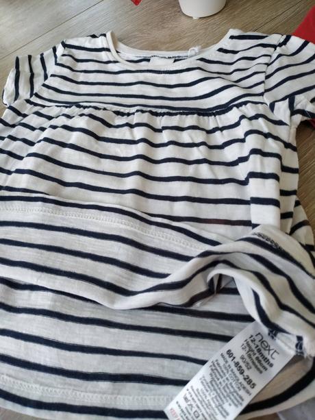 3 ks letných tričiek, veľk. 86, next,86