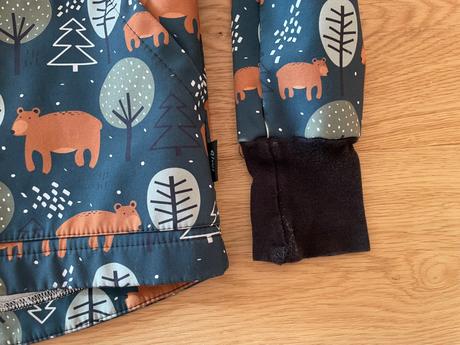 Softshellová bunda nosime kiwi 104/110, 104