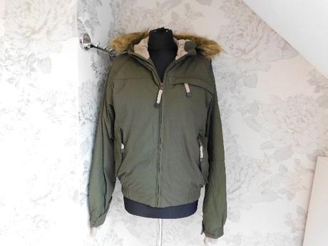 Damska kvalitna zimna bunda s kapucnou, george,38