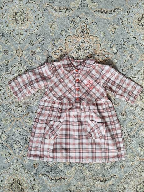 Kárované šaty, cherokee,80