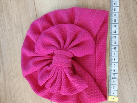 Luxusná prechodná čiapka/turban 6-18m, 74