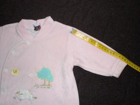 Bledoružový overal/pyžamko so zvieratk 62 top stav, 62