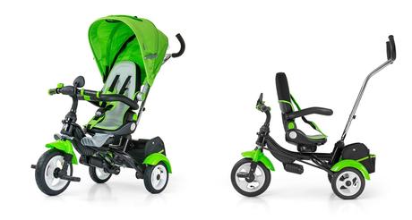 Detská trojkolka tomy -otočné sedadlo,