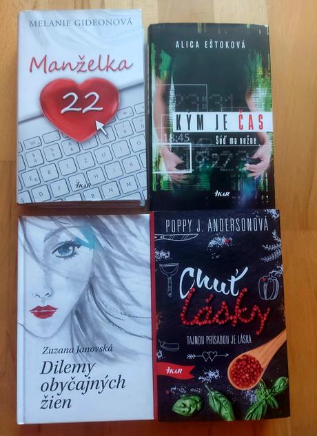 4x raz citane knihy,