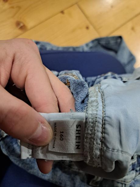 Wide leg rifle shein, 158