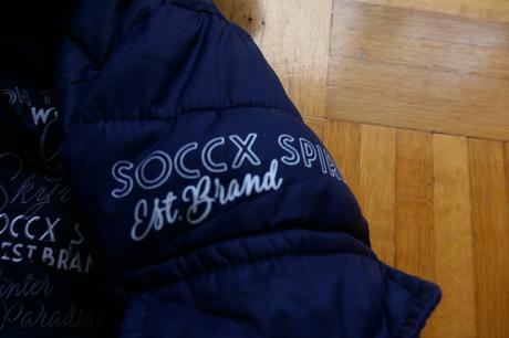 Soccx perfektna, kvalitna, dlha vetrovka m/l, soccx,m