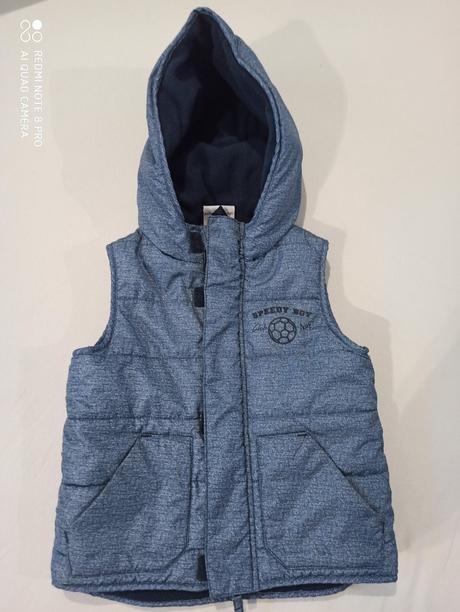 Chlapčenská zateplená vesta, topolino,110