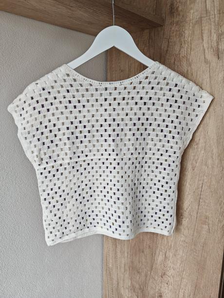 Dievčenské hačkované tričko, 146