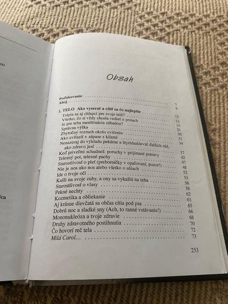 Stará retro kniha dievčenské rozhovory o tom čo ti,