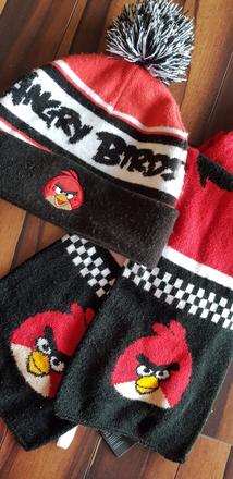 Angry birds zimny set, h&m,104