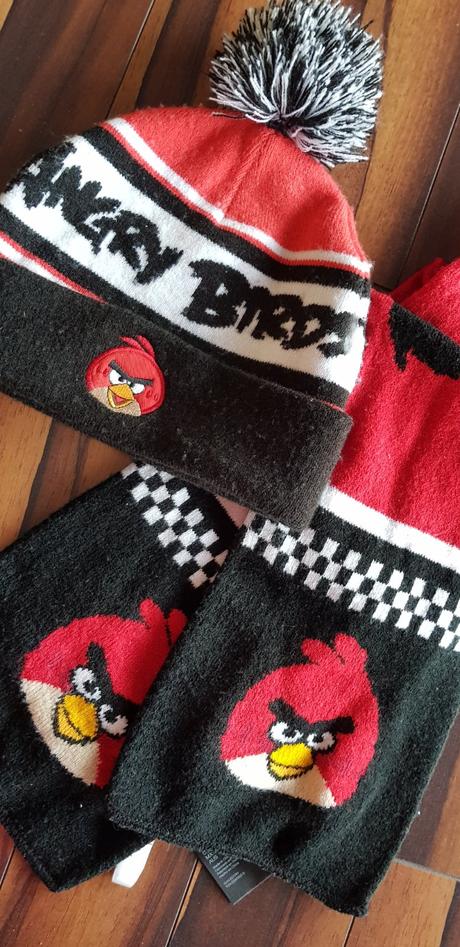 Angry birds zimny set, h&m,104