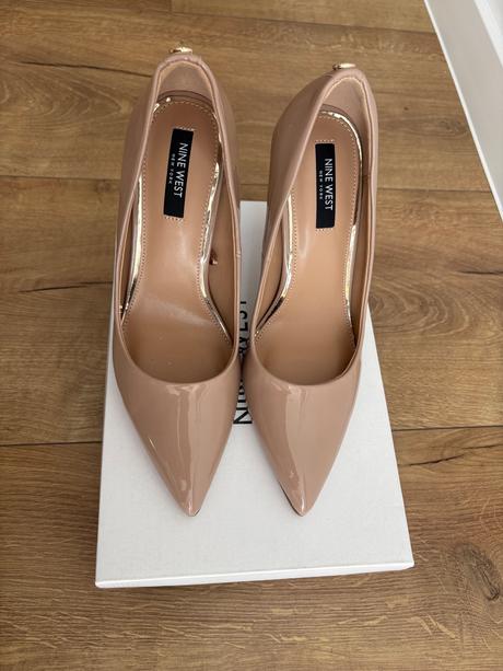 Béžové lodičky, nine west,38