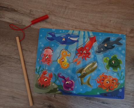 Drevená magnetická vkladacka,