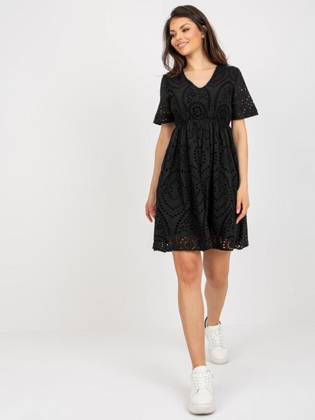 Dámske madeirové šaty čierne, l / m / s / xl