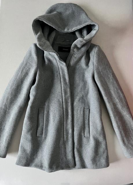 Vero moda vlnený kabát vel.s-m, vero moda,m