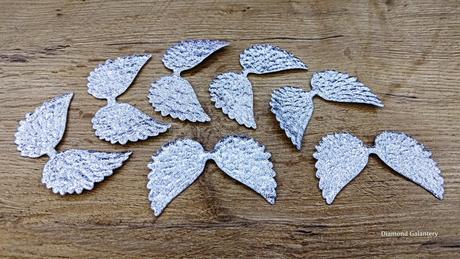 Ozdobná aplikácia krídla,