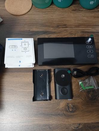 Video zvonček, audioline