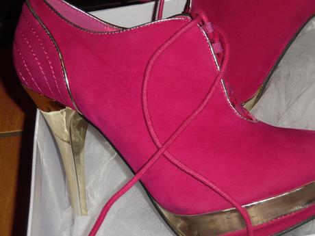 Fushia topánky, 39