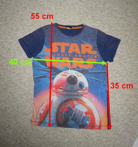 Tričko star wars, 140