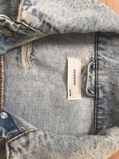 Dievčenská riflová bunda, reserved,164