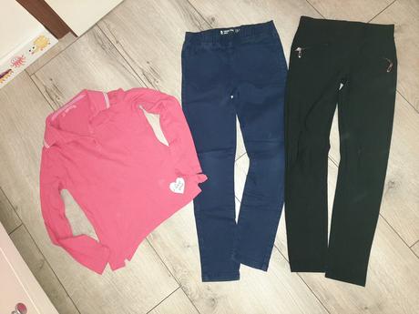 Balíček nohavice, tričko teranova, 122–134