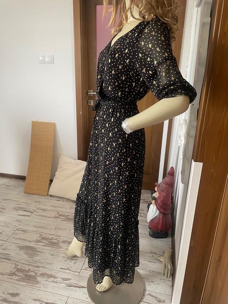 Ciernozlate saty pascal, 40